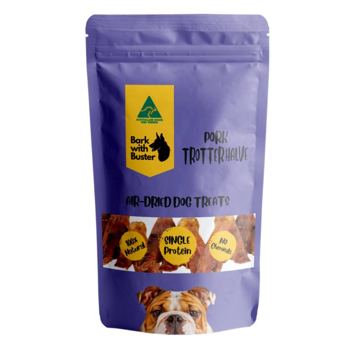 Pork Trotter Halve Treats for wholesale by Bark with Buster