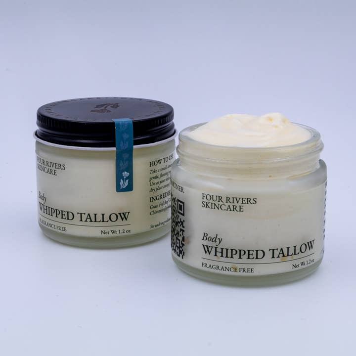 Four Rivers Skincare - Wholesale Body Cream/Lotion - Fragrance Free Body Whipped Tallow0