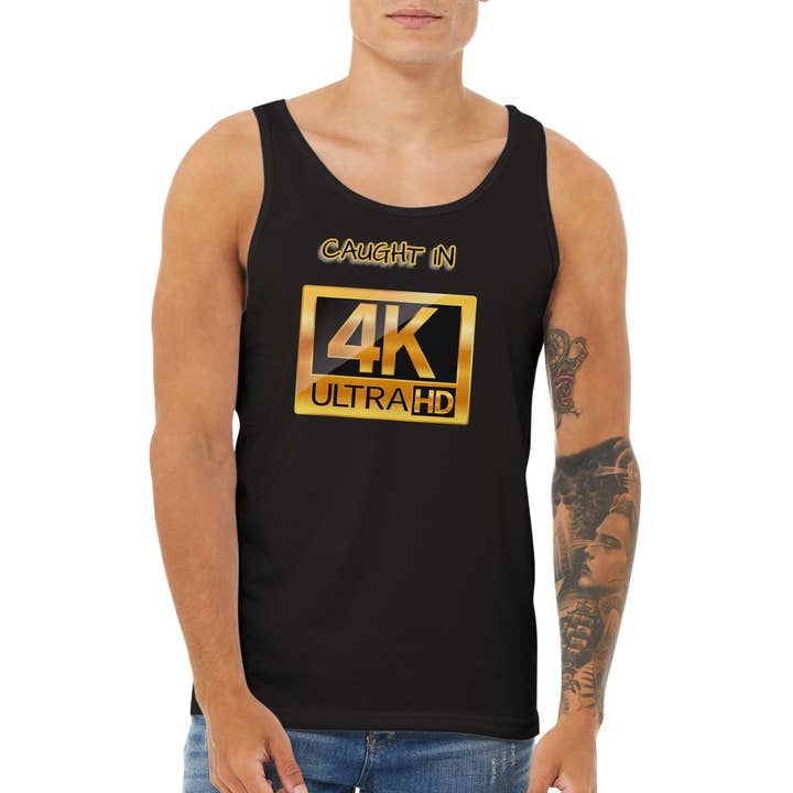 Ccaught in 4k - Débardeur unisexe haut de gamme pour la vente par Wonderland monsters