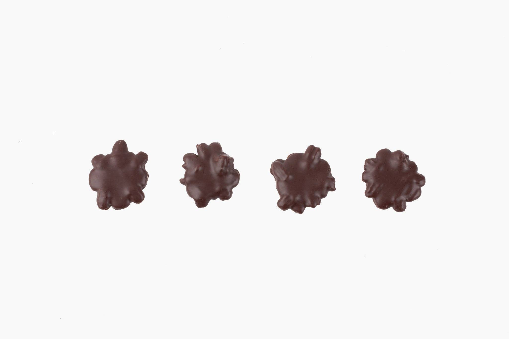 Hill Country Chocolate - Wholesale Chocolate Covered Sweets - Dark Chocolate Caramel Pecan Clusters1