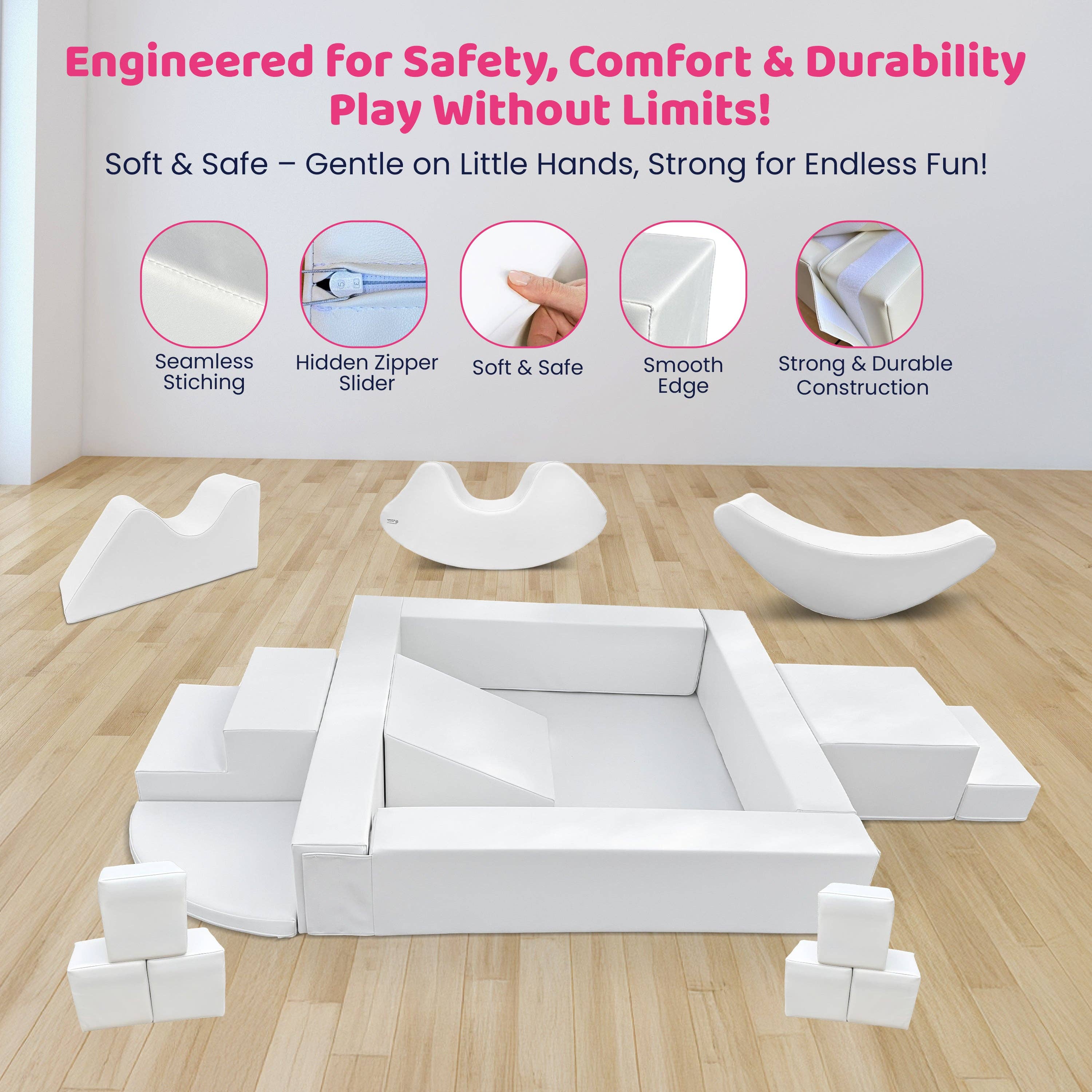 TQ FURNITURE - Venta al por mayor Conjunto de juguetes - Niños - Juego Suave - Conjunto Armonía6