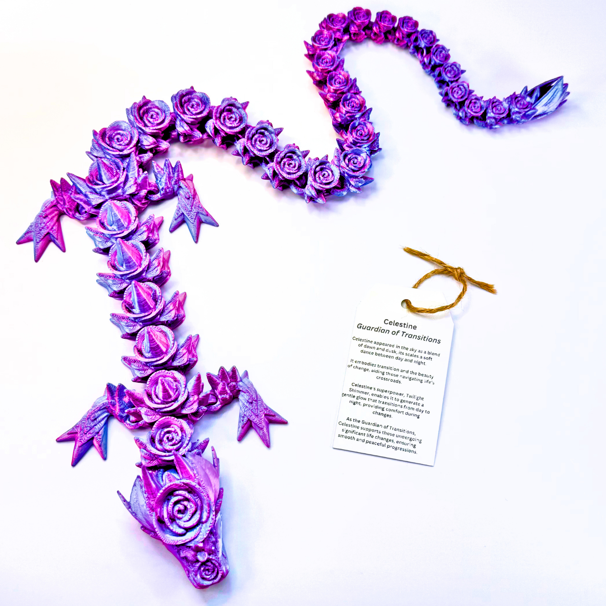 Dragon Fidgets - Vendita all'ingrosso Giocattolo fidget - Bambini - Drago rosa da 20 pollici e uovo di rosa da 6 pollici opzionale, giocattolo Fidget, decorazione19