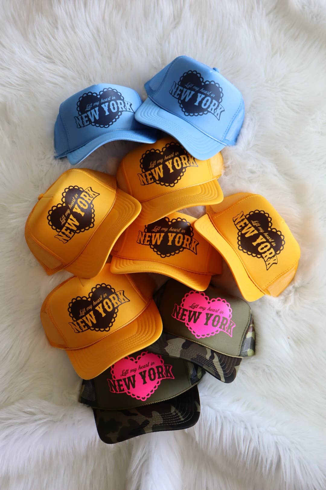 Wilder Made - Vente Casquette de camionneur – femme - J'ai laissé mon cœur dans une casquette de camionneur personnalisée.2