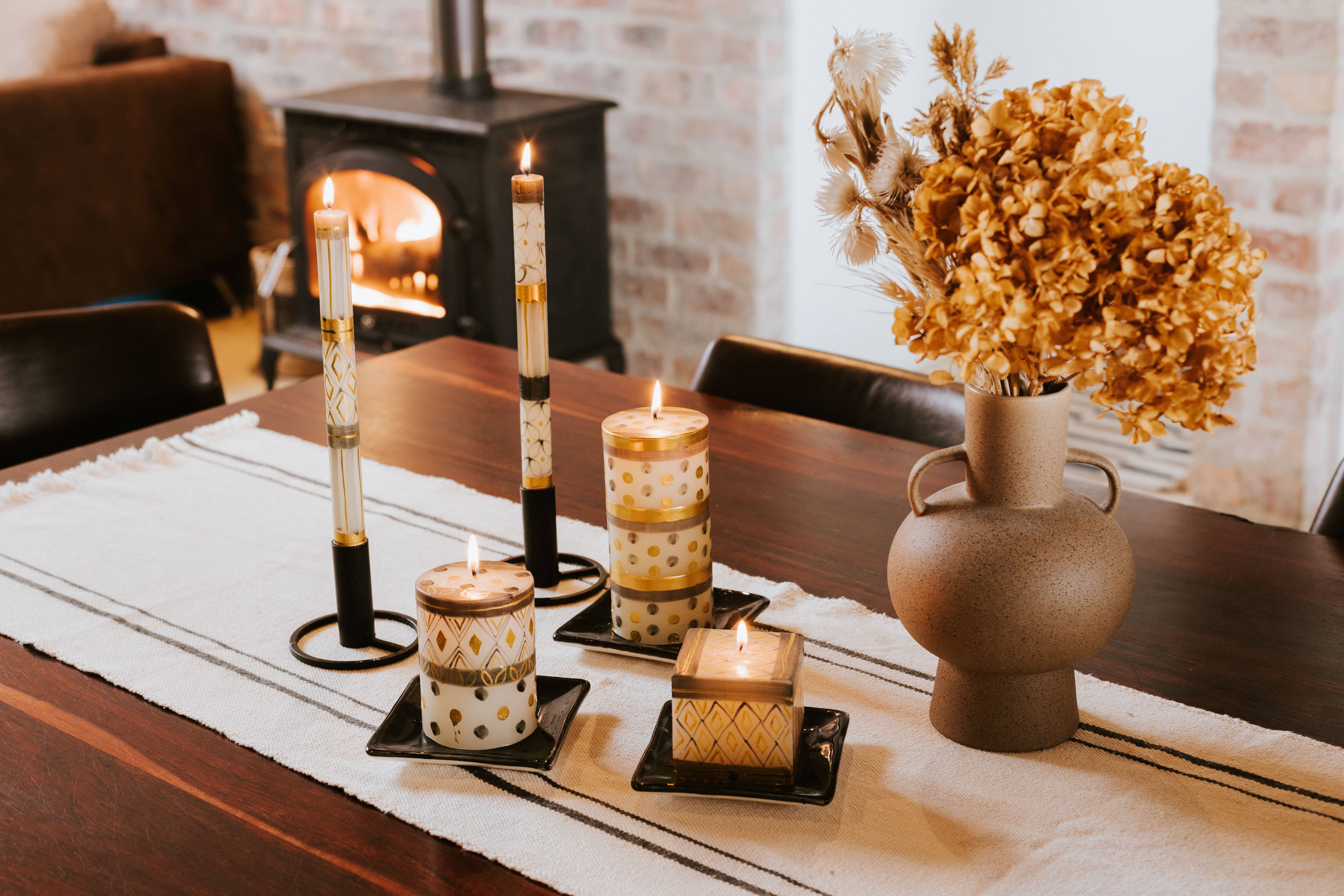 Thumbprint Artifacts - Vente Bougies/bougeoirs coniques - Bougie de célébration10