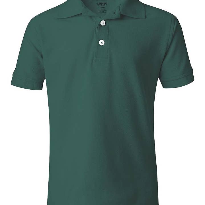 Eastern Off Price - Wholesale T-Shirt - Kids - French Toast School Uniform Unisex Short Sleeve Pique Polo S