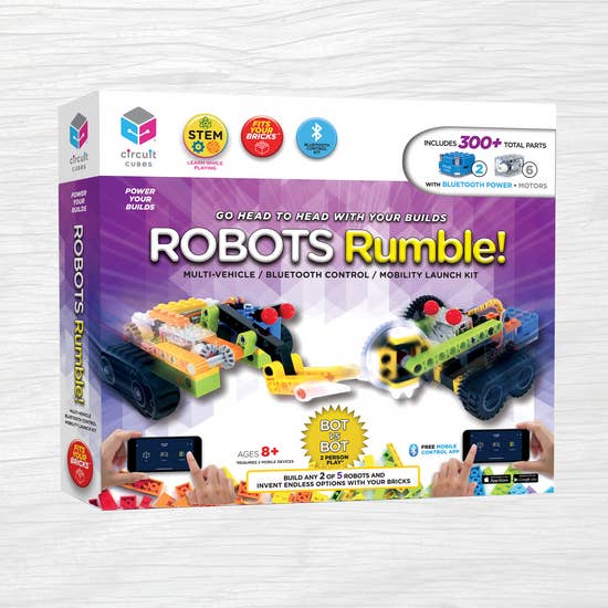 Robots Rumble Kit for wholesale by Circuit Cubes