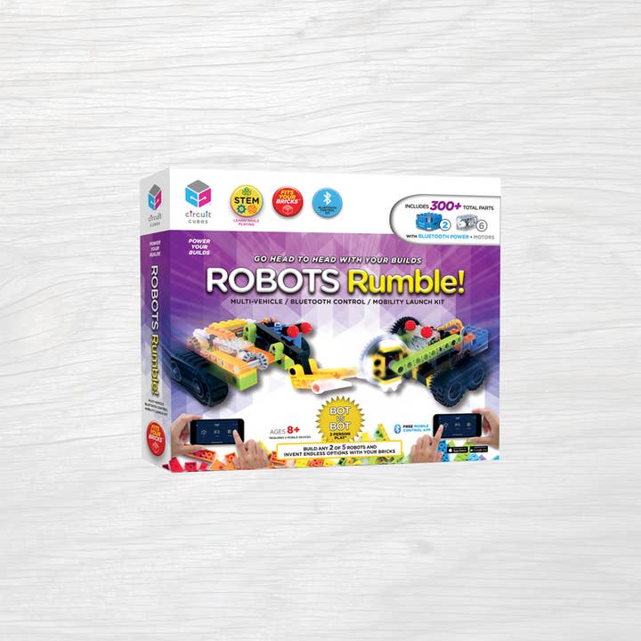 Robots Rumble Kit for wholesale by Circuit Cubes