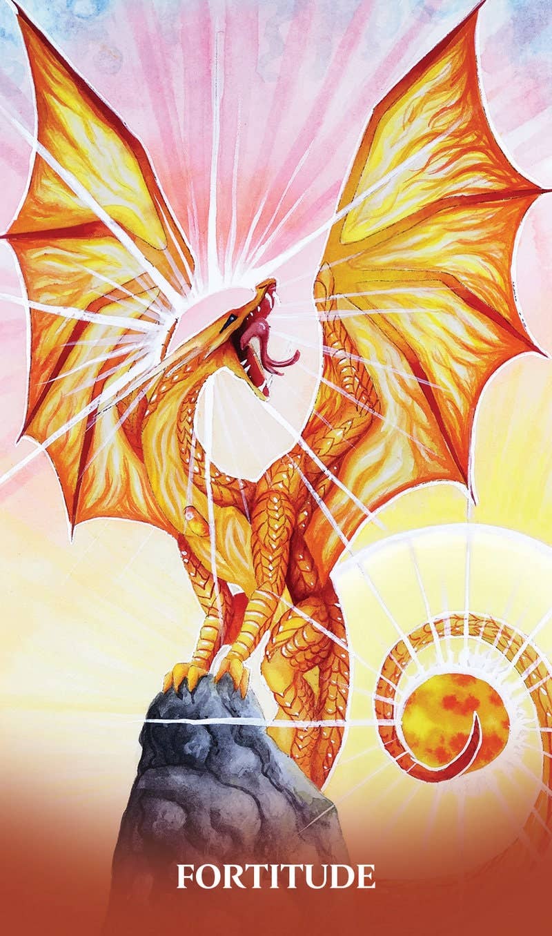 Cardshouse - Wholesale Tarot Cards - Universal Dragon Oracle Cards Blue Angel3