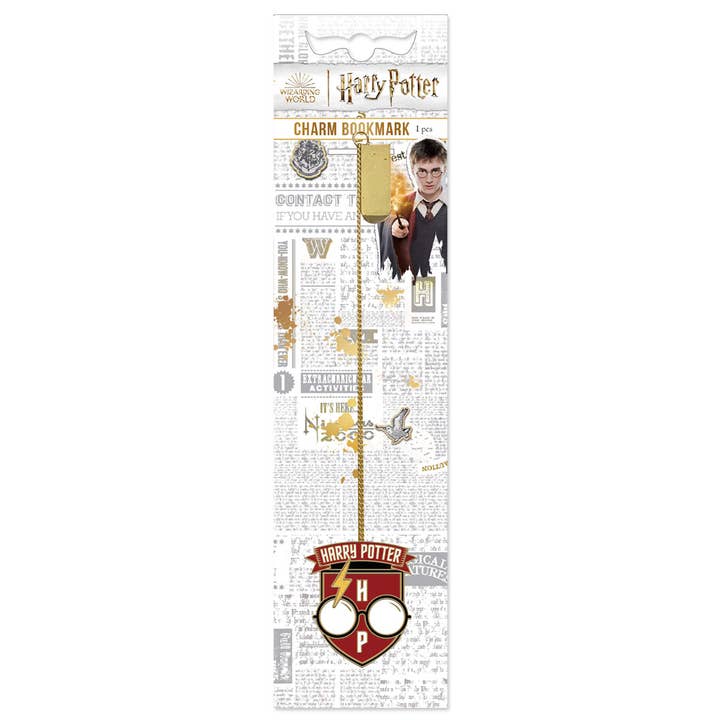 Paper House Productions - Wholesale Bookmark - Harry Potter -Bookmark Glasses Crest