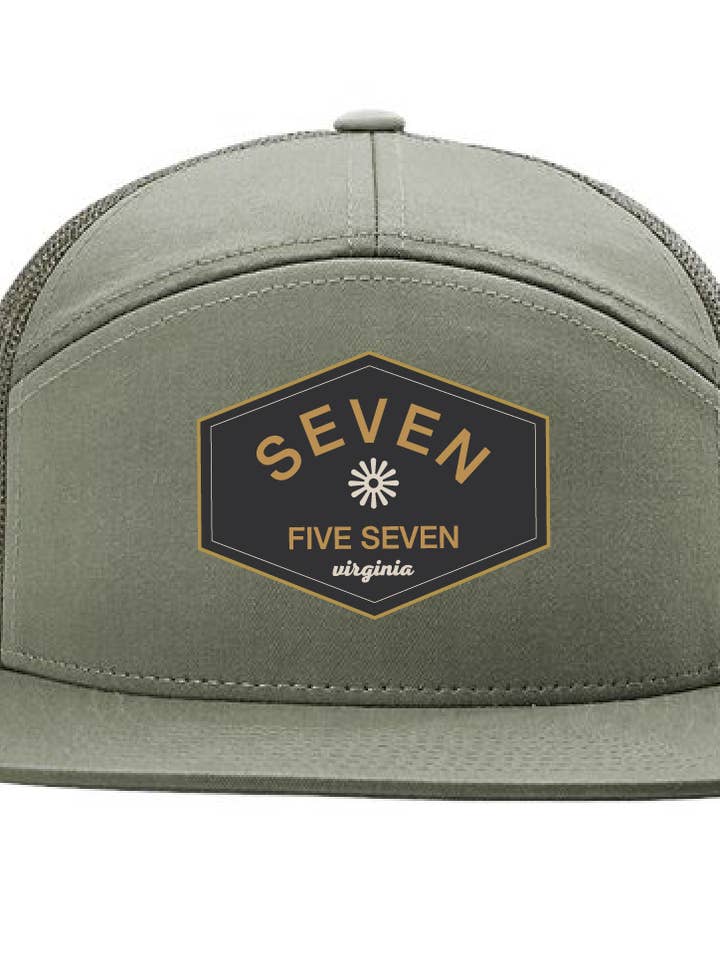 Syv-panels truckerkasket / Loden / 757 for engroshandel hos Salt & Sand