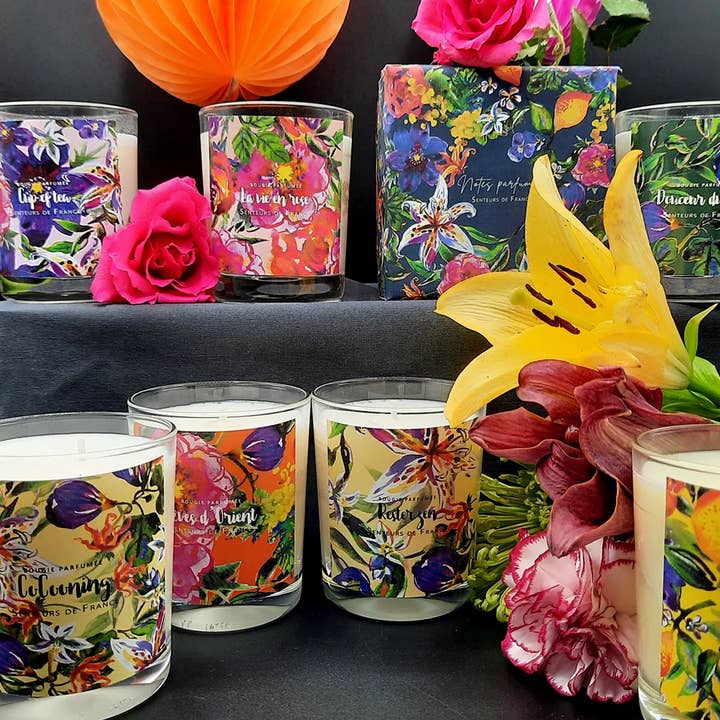 Senteurs De France - Wholesale Jar/Filled Candle - Candle without box with Muguet perfume1