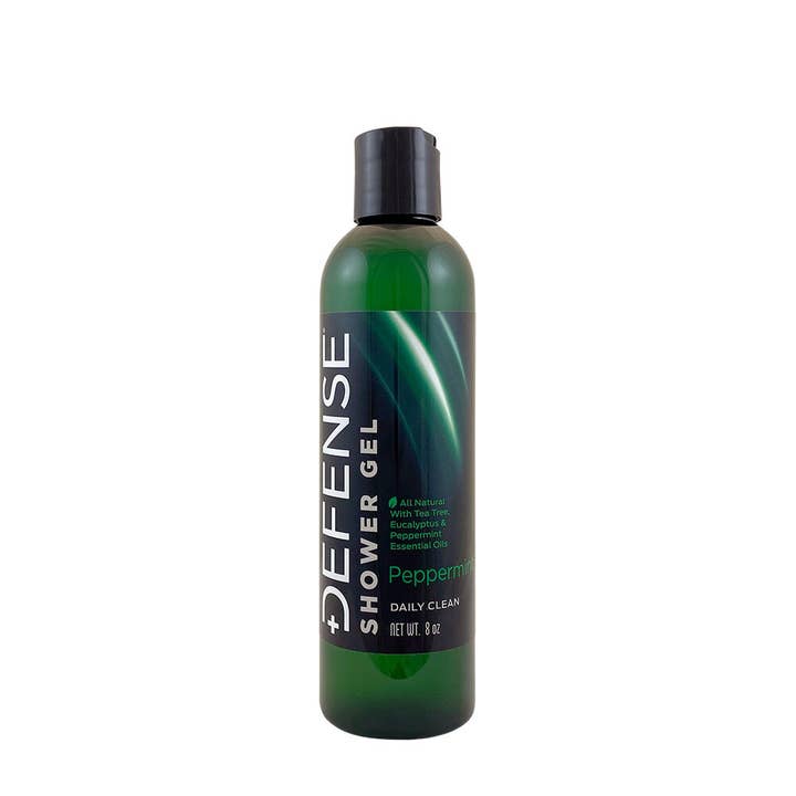 Defense Soap - Wholesale Body Wash/Shower Gel - Peppermint Shower Gel - 8 oz