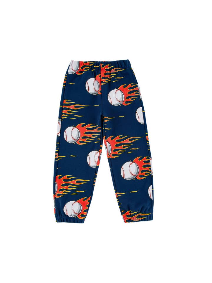 Jogger de forro polar suave, Fuego de béisbol para venta al por mayor de calonie