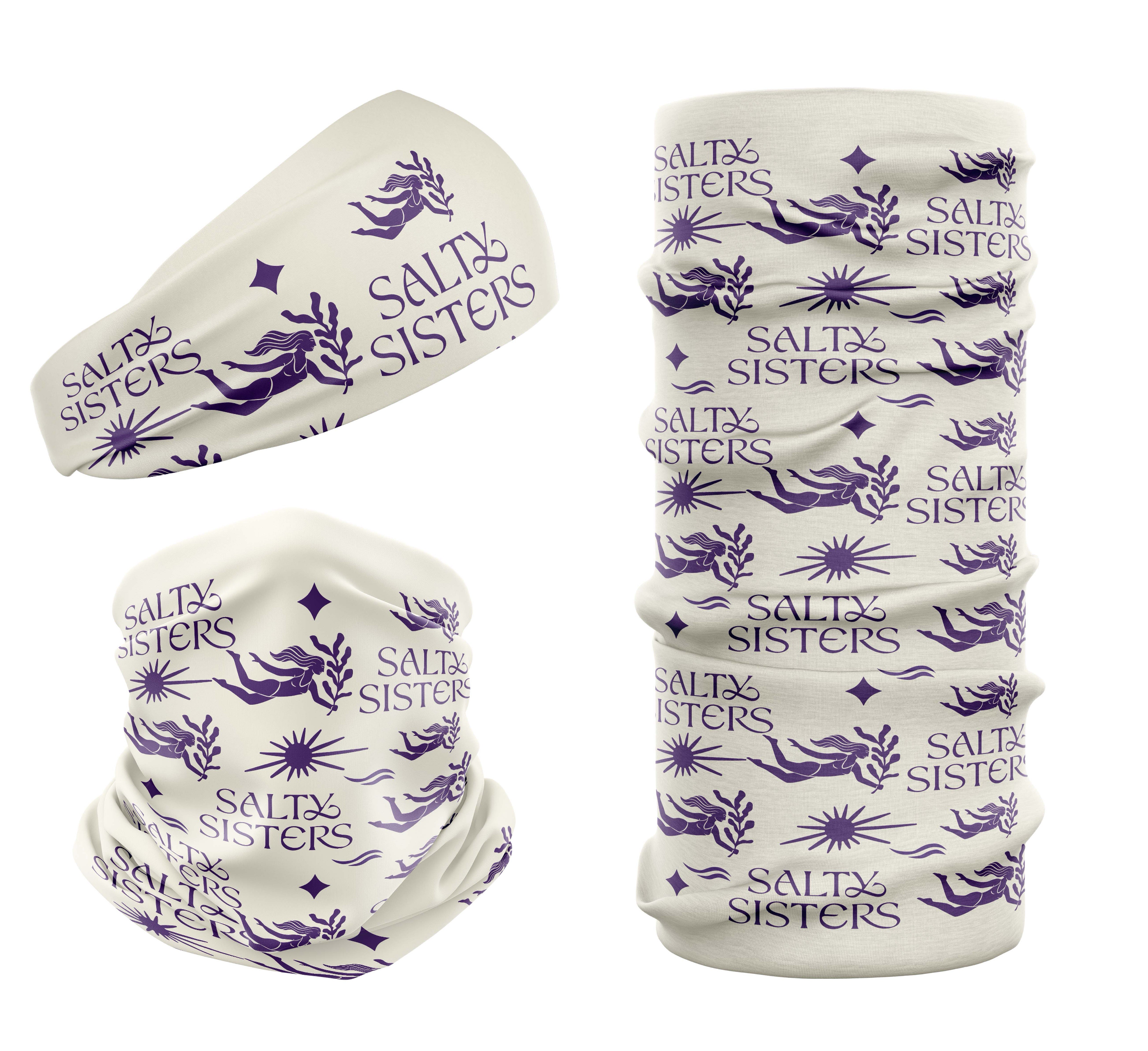 Salty Sisters - Wholesale Scarf - Women's - The Salty Neck Scarf / Bandana5