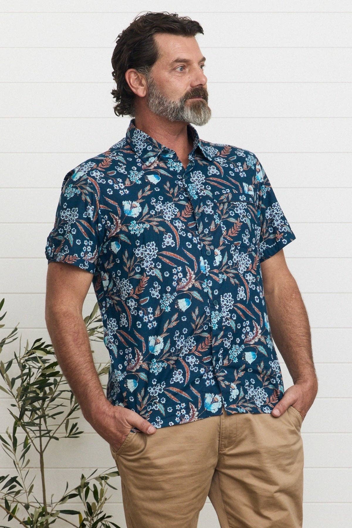 Men's Shirt - Bellflower for wholesale on Faire4