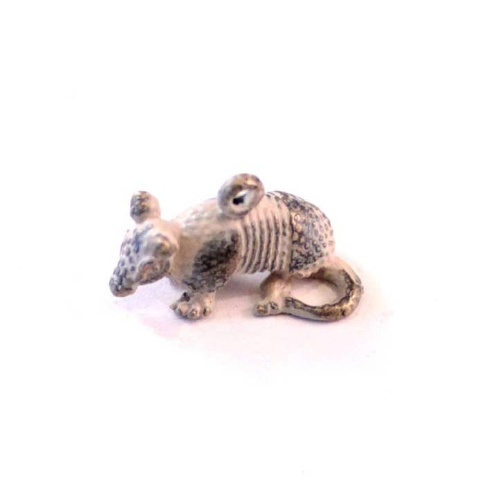 Gleeful Peacock - Wholesale Individual Charm/Pendant - Armadillo Charm (with available Bracelet or Necklace)1