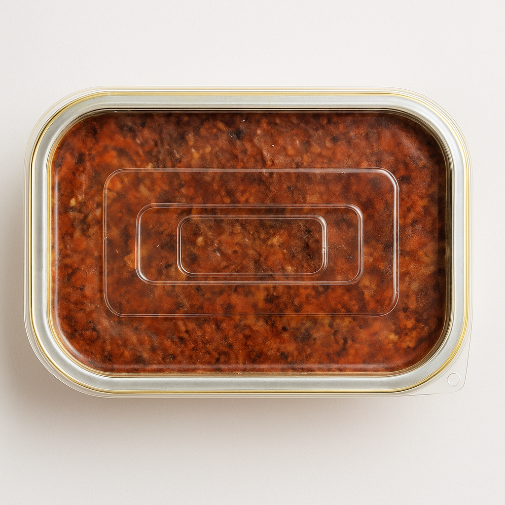 FaBene and Co LLC - Wholesale Soep - Lasagne zonder gluten met grasgevoerd rundvlees 2 LB schaal2