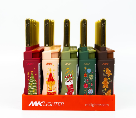 MK Lighter Company - Wholesale Lighter - MK Lighter Range Series, Xmas Set, Windproof Flame 50PC2