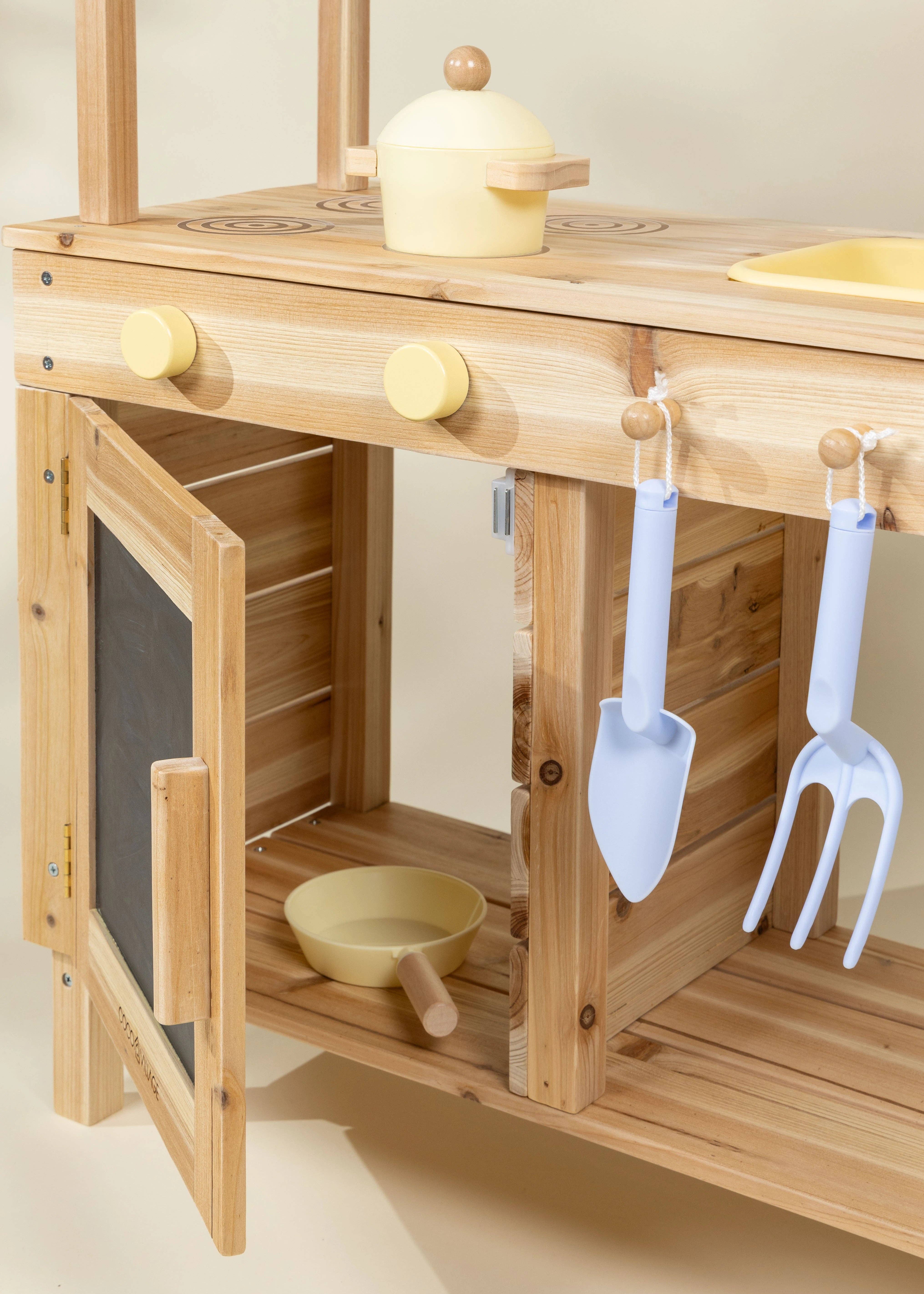 Coco Village - Wholesale Wood Toy - Kids - Wooden Outdoor Play Kitchen5