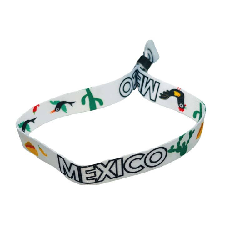 Bracelet – Mexico Symbols - P1745 for wholesale by Astur Pins