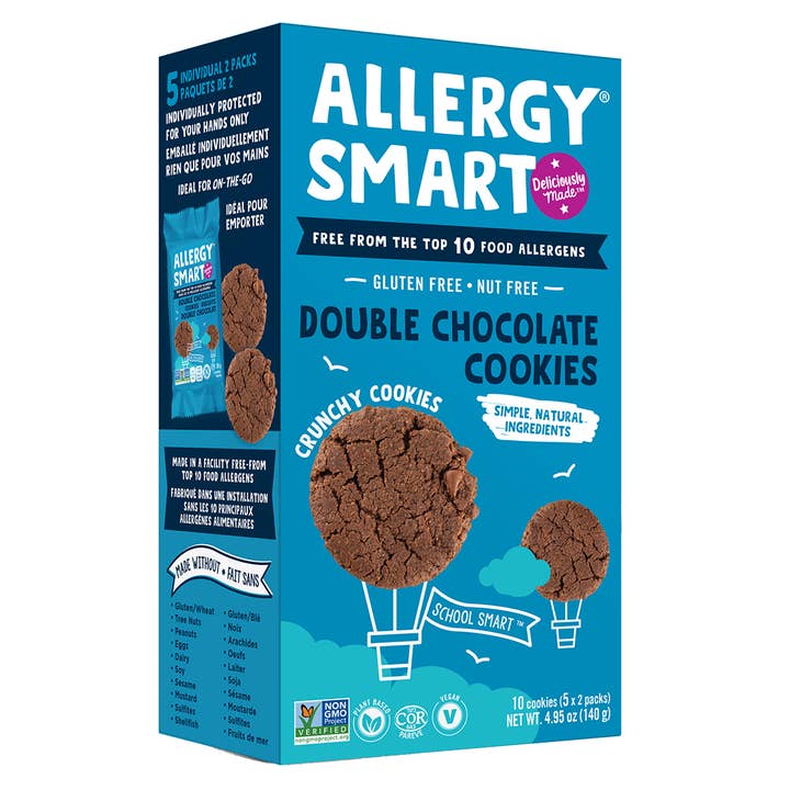 Allergi Smart dubbla chokladkakor för wholesale av Allergy Smart