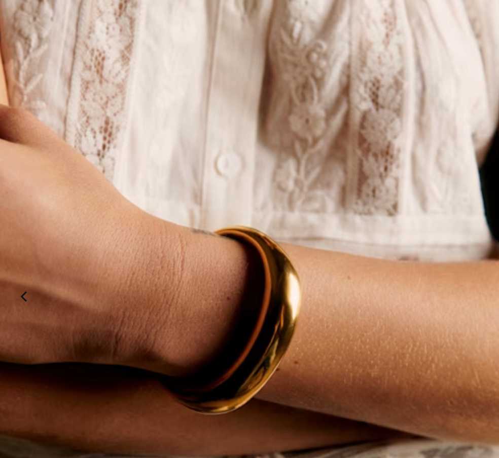 HoopLa - Wholesale Manchet-armband - Redactionele scharnierarmbanden 14K goud PVD - Gerecycled15