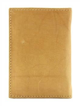 Leather Impressions Inc – porta-cartões - Unissexo por atacado – Capa de cartão fina de couro estilo: 156826