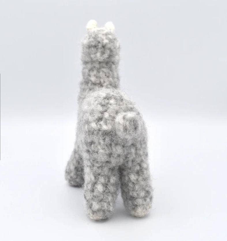 「FUNJI」In Japan - Wholesale Knitting/Crochet Supplies - Amigurumi Alpaca Crochet Kit with Alpaca Yarn DIY Craft Gift3