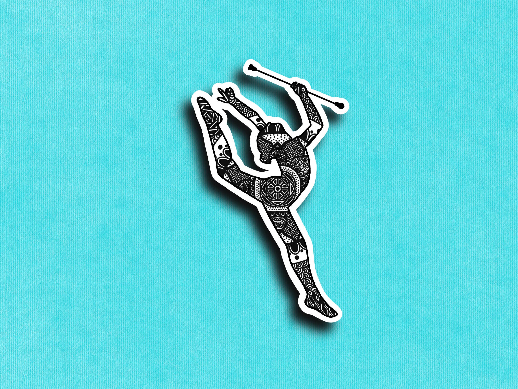 Always by Ashley Design - Wholesale Sticker - Baton Twirler