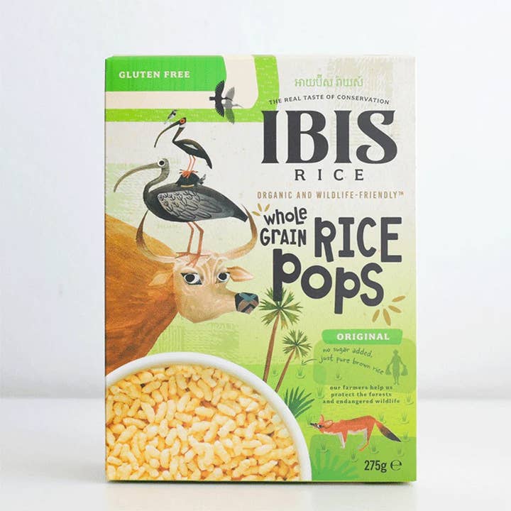 IBIS Wholegrain Rice Pops Original 275g Organic for wholesale by Brand Organic