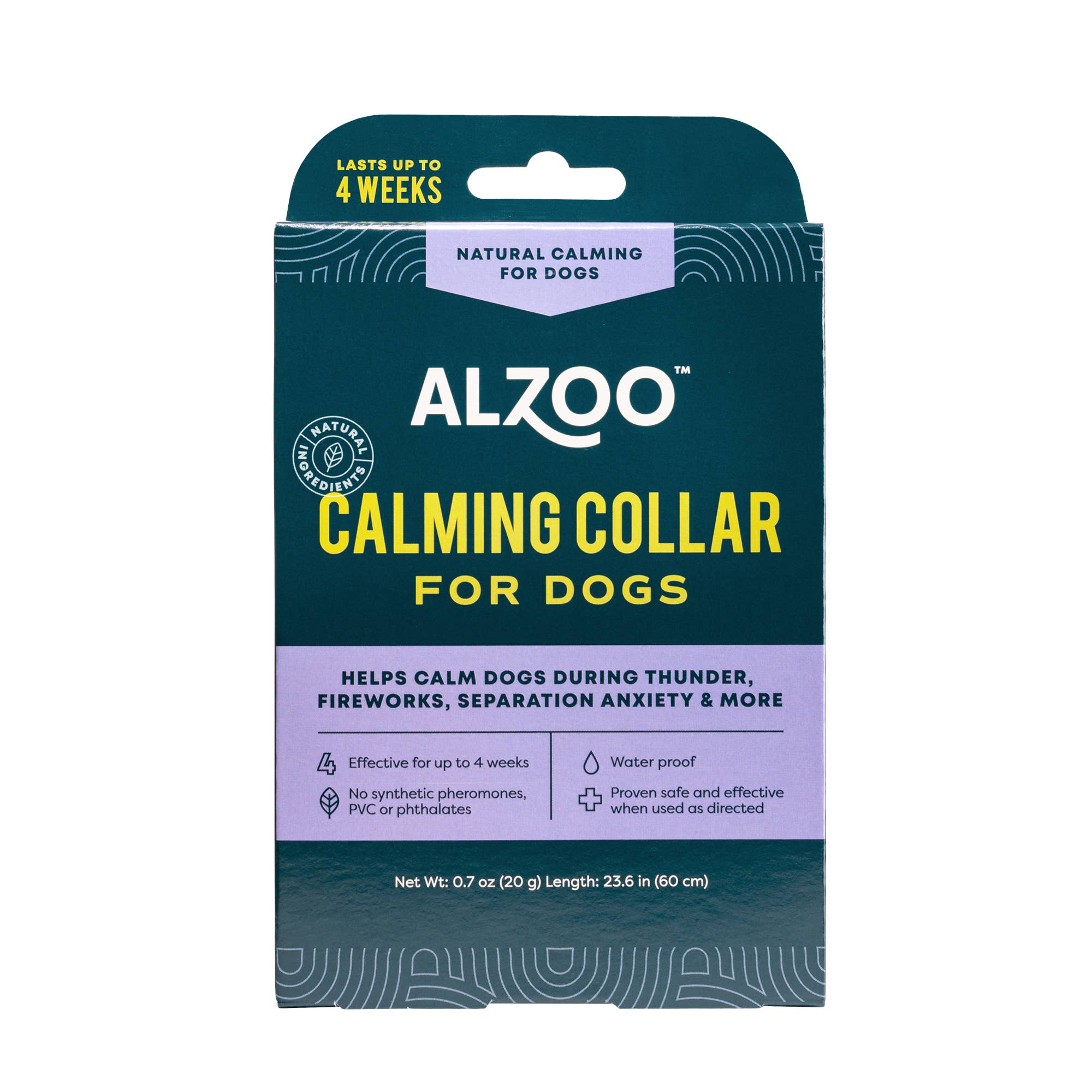 ALZOO - Wholesale Pet Collar - Dog - ALZOO Plant-Based Calming Collar for Dogs, 30days2