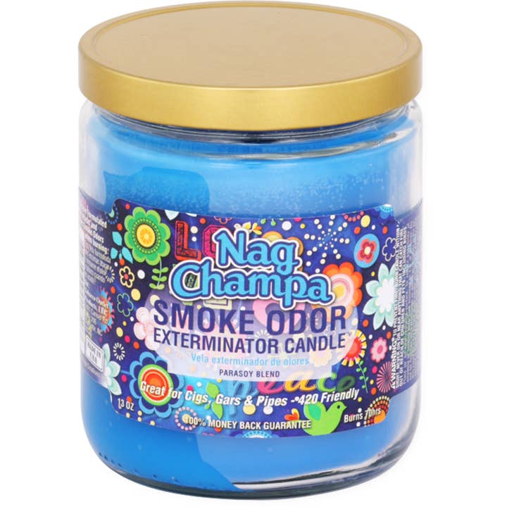 Bougie Exterminateur d'Odeur de Fumée Nag Champa 12 unités pour la vente par Cow Crack Wholesale