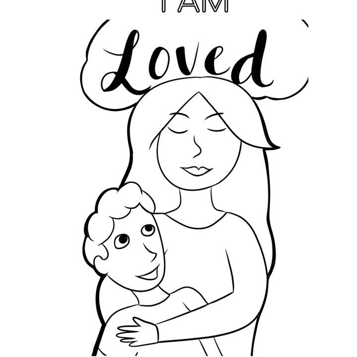 The Mindset Tapestry - Wholesale Coloring Book - Kids & Baby - I AM Coloring Book! A Positive Affirmation Coloring Book for Kids