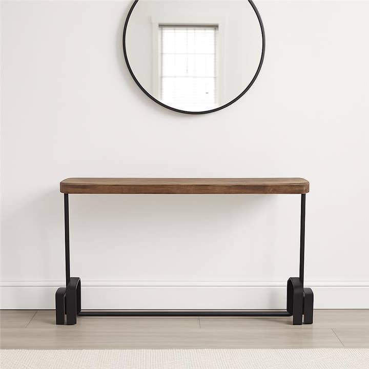 ExpoBazaar – wholesale Console table – Wood & Iron Console Table-52X12X28.5"1