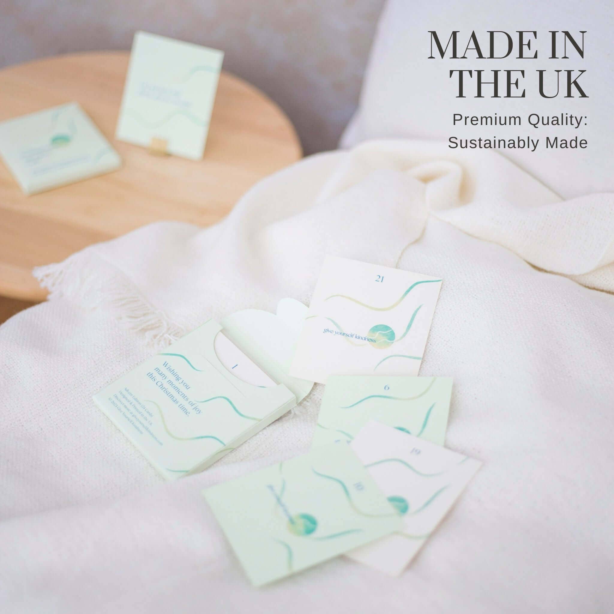 Give Yourself Kindness - Wholesale Advent Calendar - Mindfulness Advent Calendar Affirmation Cards2