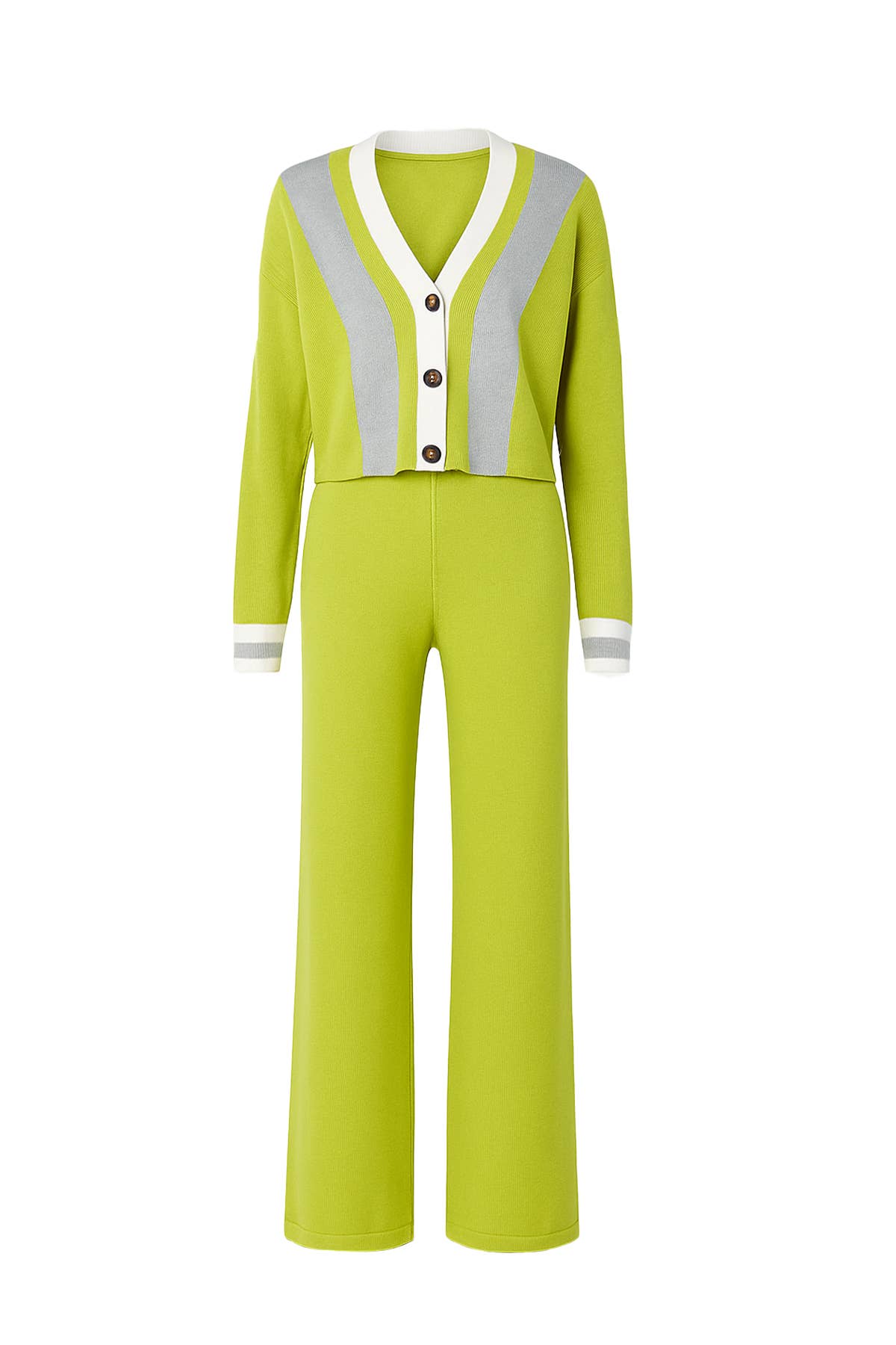 RIVIR – wholesale Top & pants set (NOT Loungewear) – Women's – Nice Life Knit Cardigan With Pants Set1