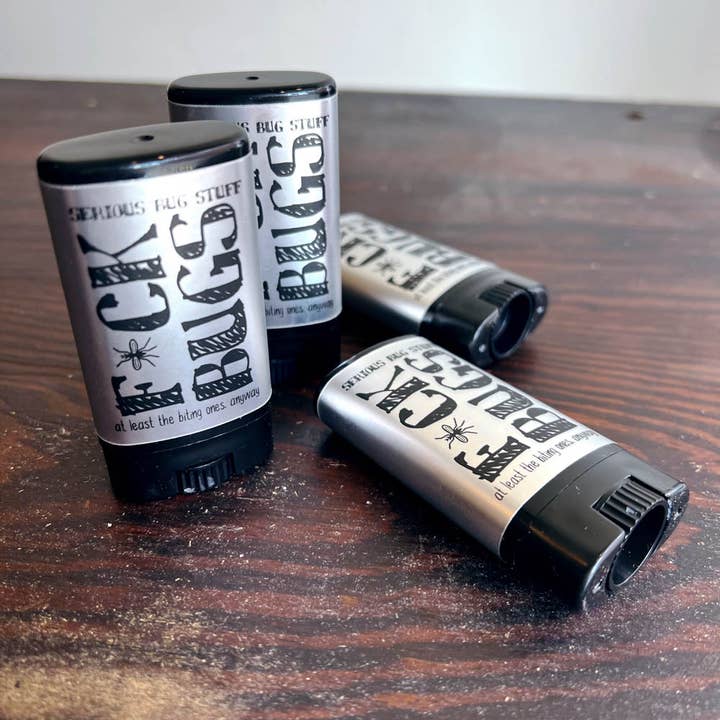 Serious Lip Balm - Wholesale Insect Repellent - Serious Bug Stuff - F*CK BUGS BUG REPELLENT!