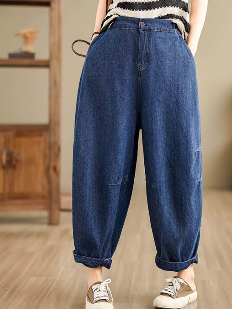 StyleGalX - Wholesale Pants - Women's - Women's Retro Loose Casual Wide Leg Pants Bottom6