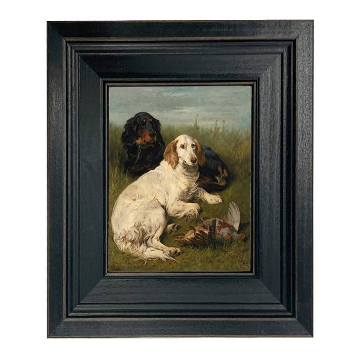 Madison Bay Co. - Historical Home Decor Reproductions – Impressão artística por atacado – Impressão de Pintura Vintage de Cão de Caça de Um Dia