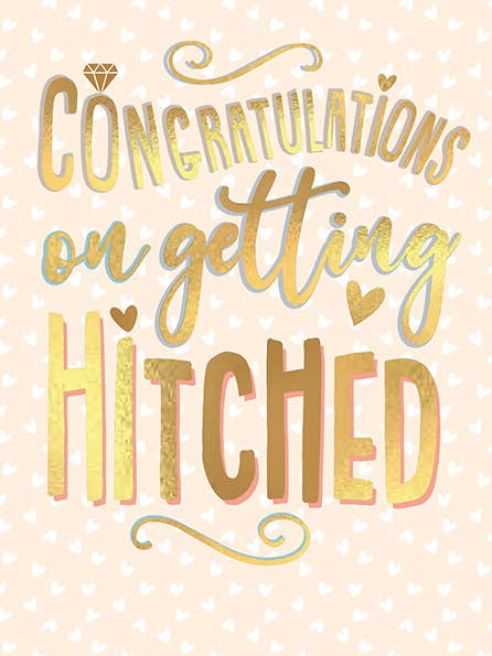 Wedding Card, Wedding, Hitched for wholesale by Piccadilly Greetings