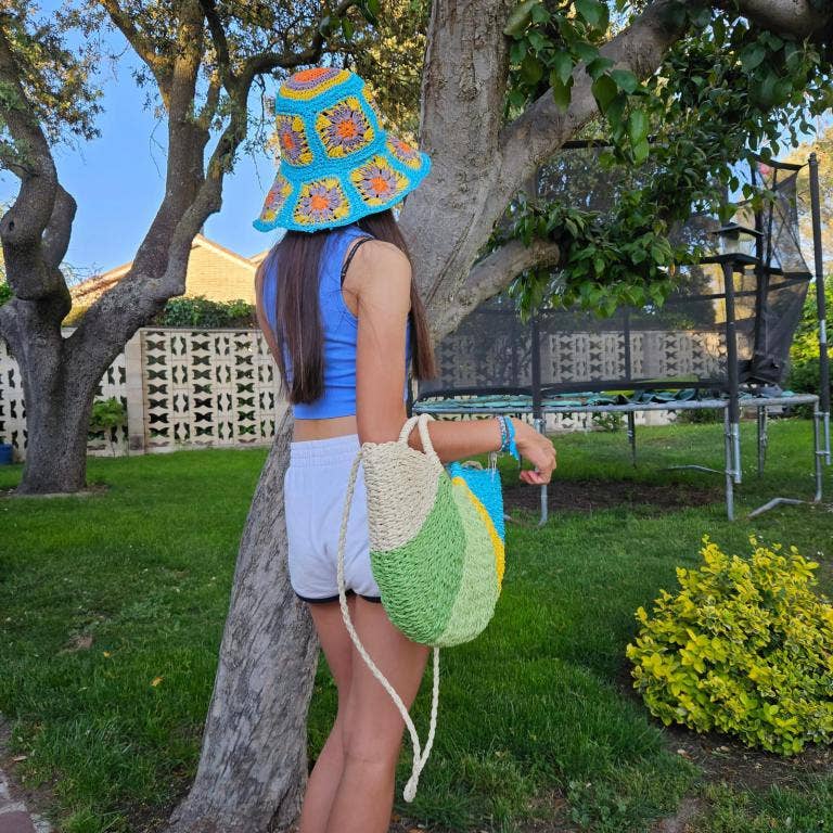 Chenson & Gorett - Wholesale Bucket Hat - Women's - Beautiful Women's Paper Hat with Flower Design for Summer8