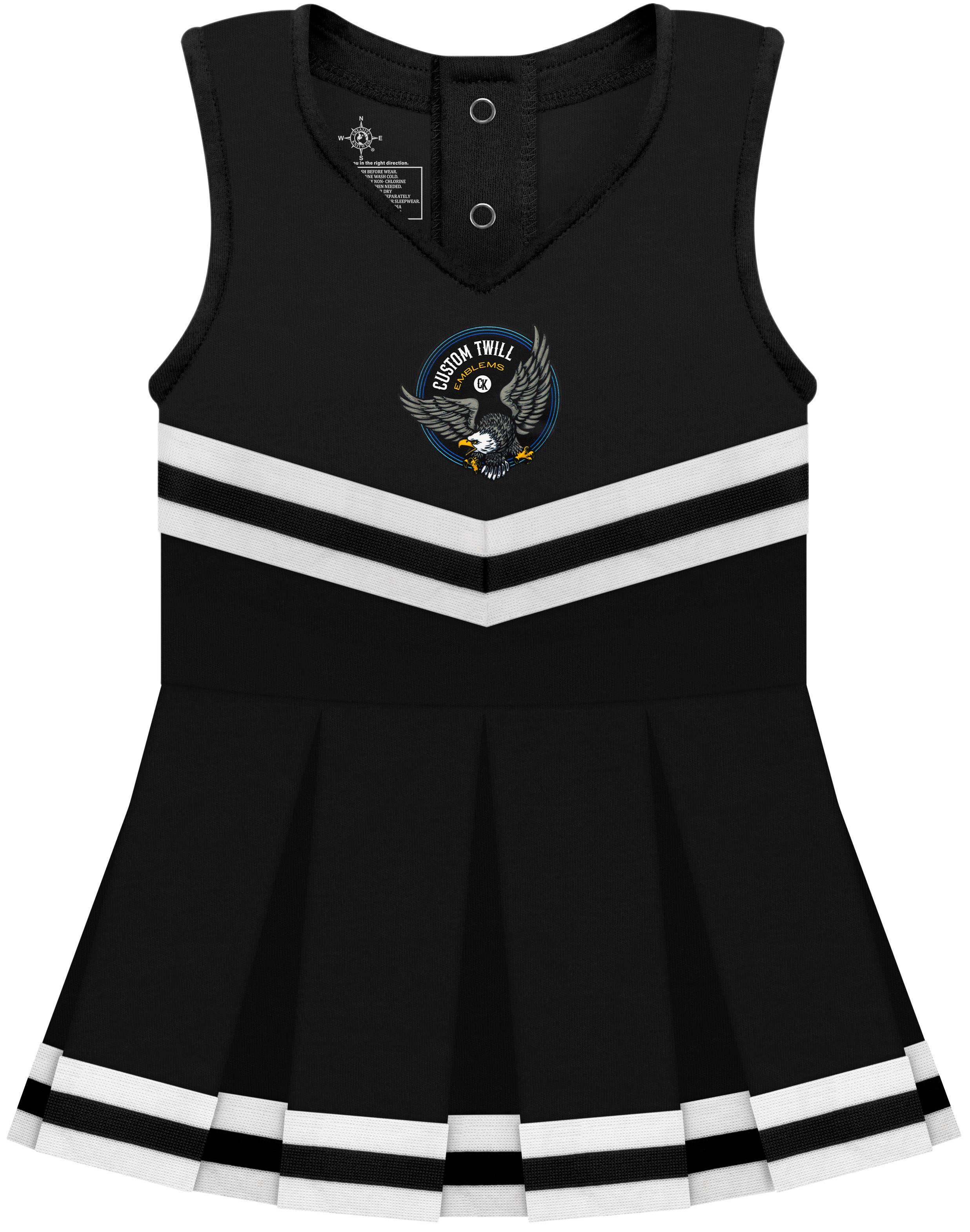 Creative Knitwear - Wholesale Bodysuit (Non-Footed) - Baby - Custom Infant and Toddler Cheer Dress Bodysuit10