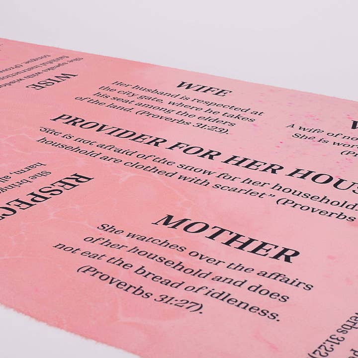 Swanson Christian Products - Wholesale Wrap - Women's - Shawl Fashion Prayer - Virtuous Woman2