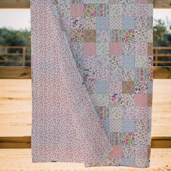 Harper Patchwork Quilt for wholesale by Ida Mae Home
