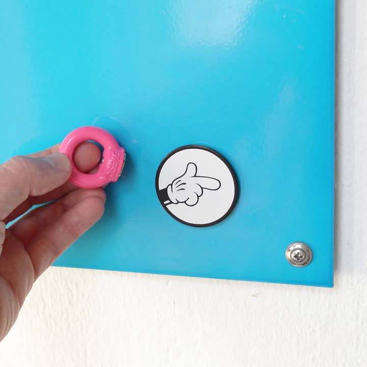 Polycrom - Wholesale Magnet - Polycrom Magnets Size M Neon - 4pcs3