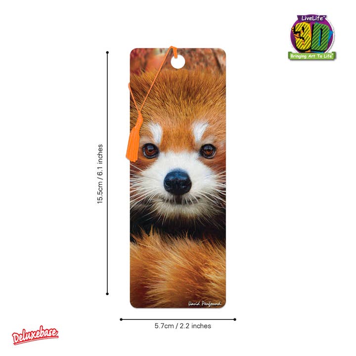 Trendzz For You – wholesale Bookmark – 3D Baby Red Panda Bookmark