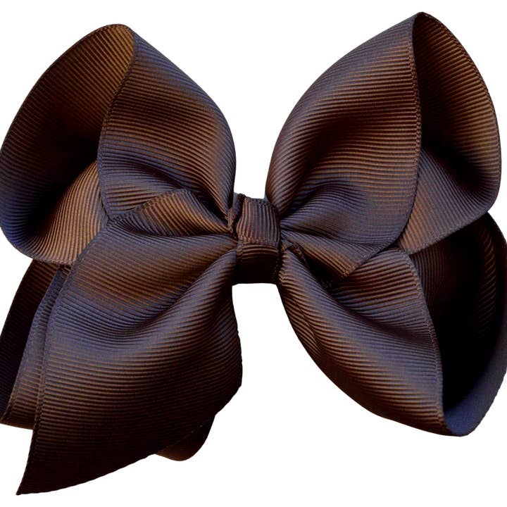 The Solid Bow - Vente Nœud pour cheveux – enfant - Nœud en gros-grain uni de 5 pouces (2 pouces de largeur du ruban)15