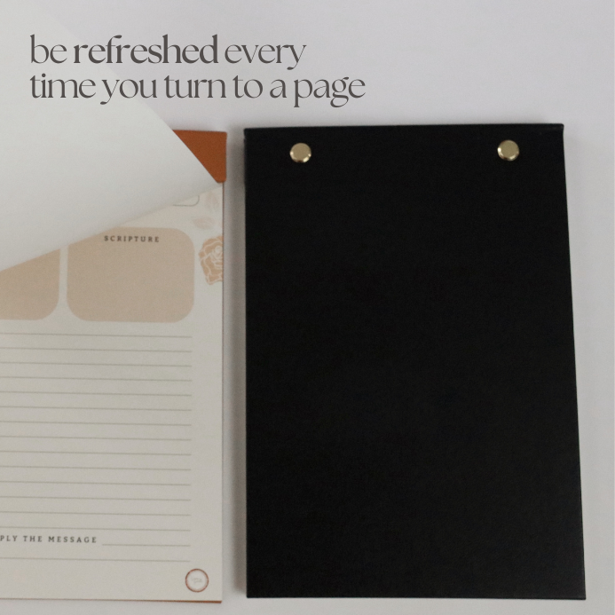 Steadfast and Sustained - Wholesale Notepad - Church Notes Notepad7