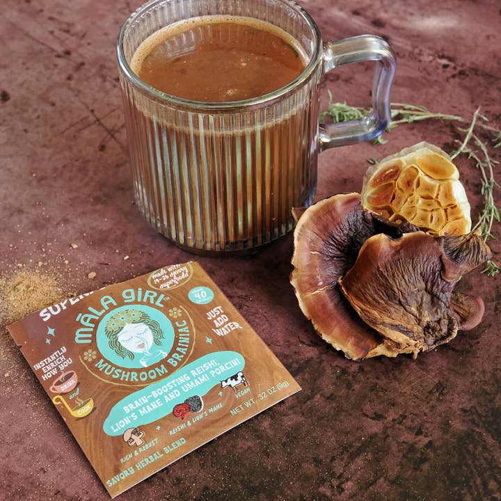 māla girl – wholesale Soup – Superfood Instant Broth Powder w/ Reishi and Lions Mane7