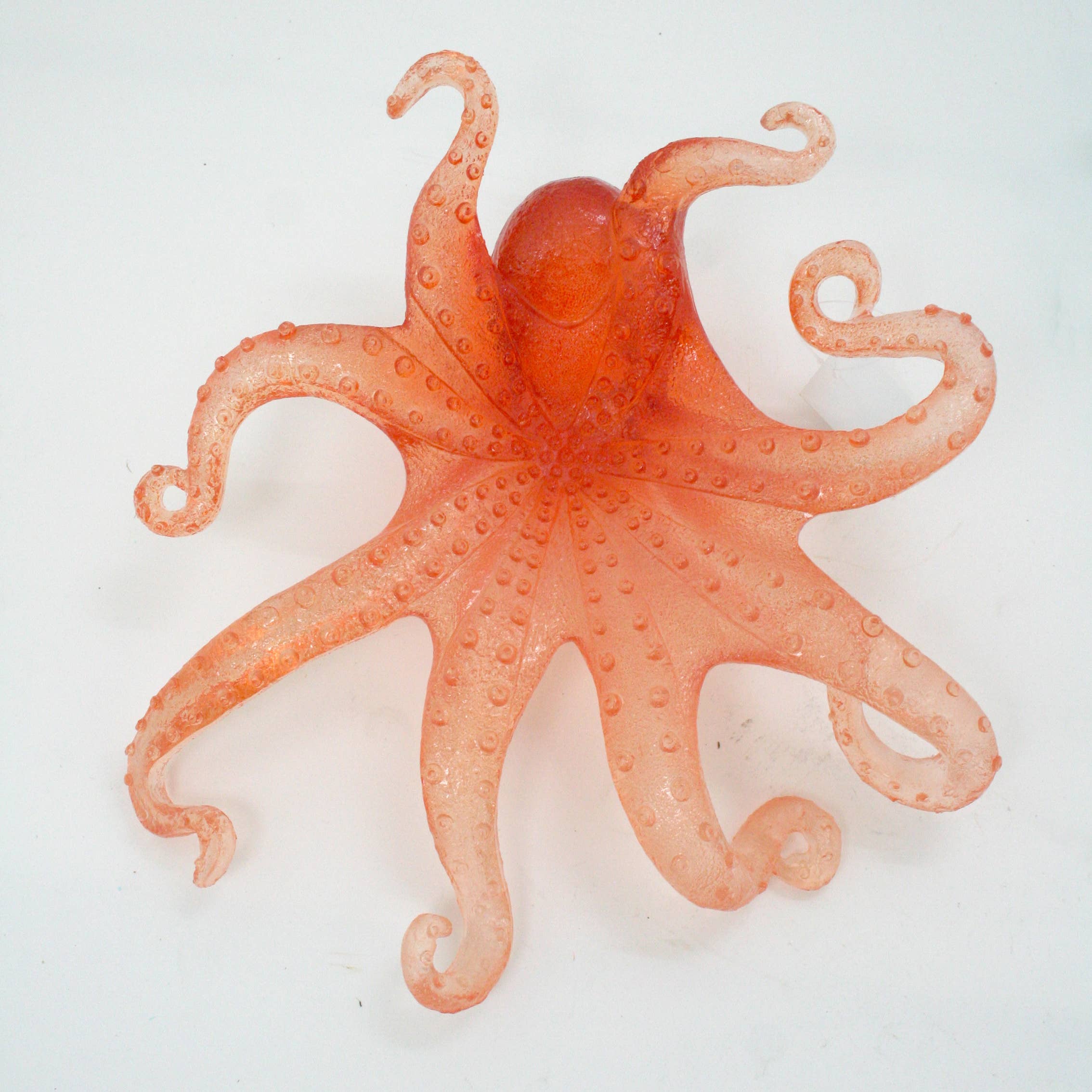 Modern Coastal by Contrast Inc. - Wholesale Decorative Tabletop Object - Extra Large Clear Octopus6